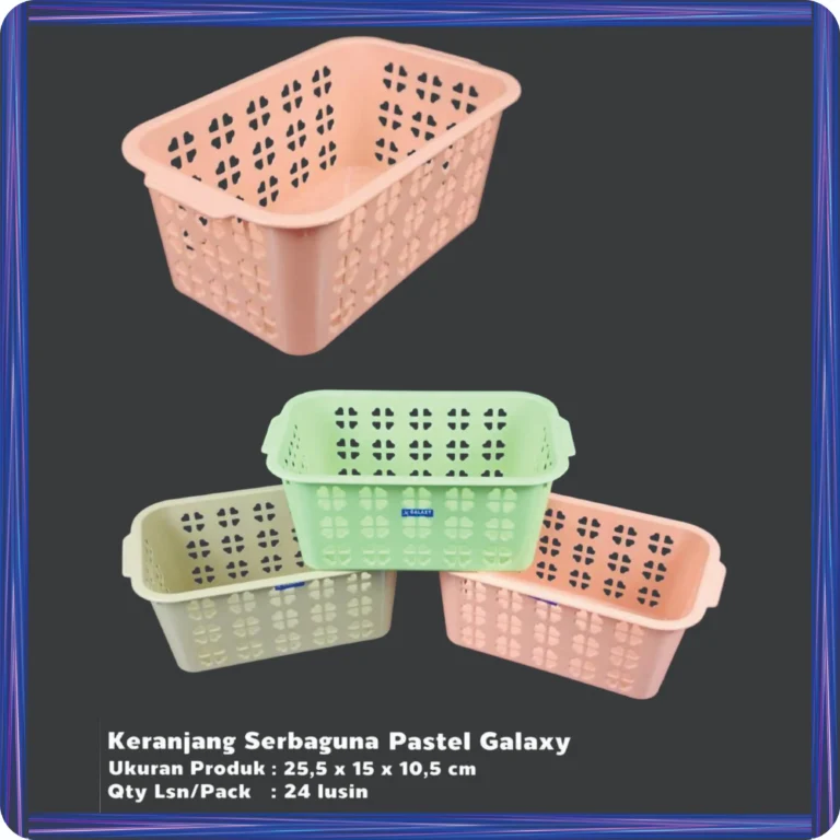 keranjang serbaguna pastel galaxy