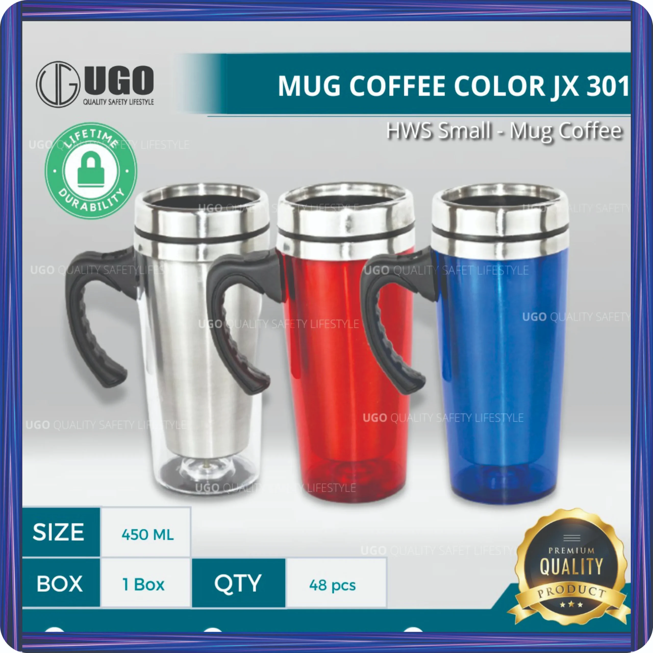 mug coffee color ugo jx 301
