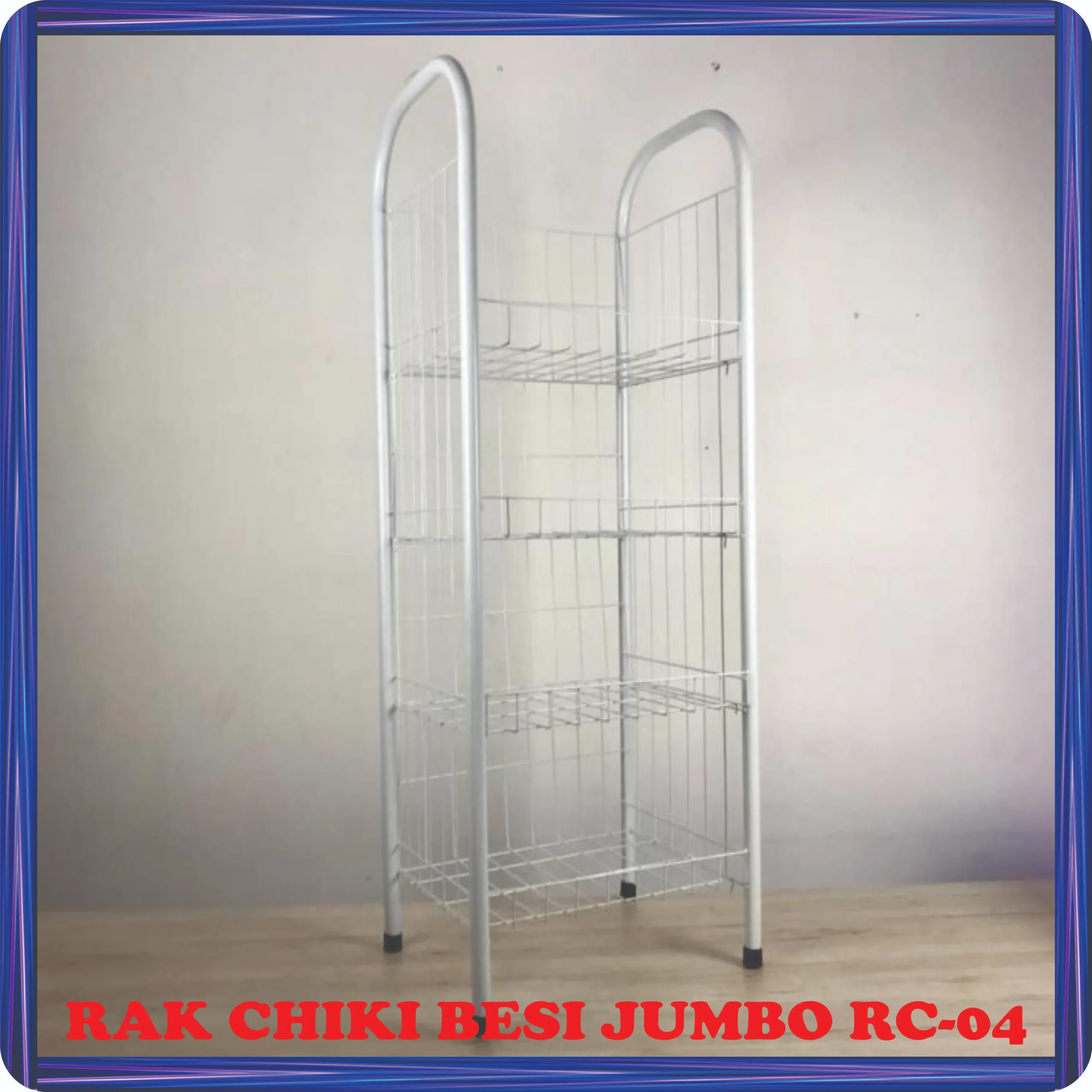 rak chiki besi jumbo rc 04