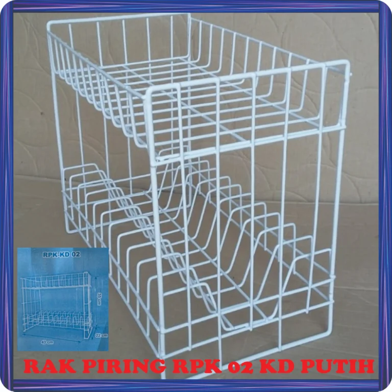 rak piring rpk 02 kd putih