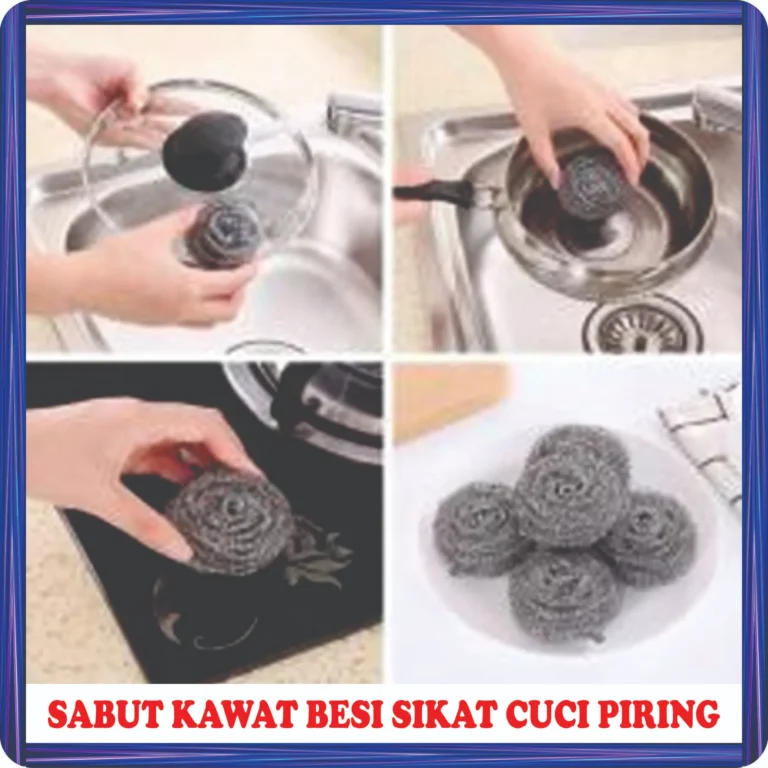 sabut kawat besi sikat cuci piring