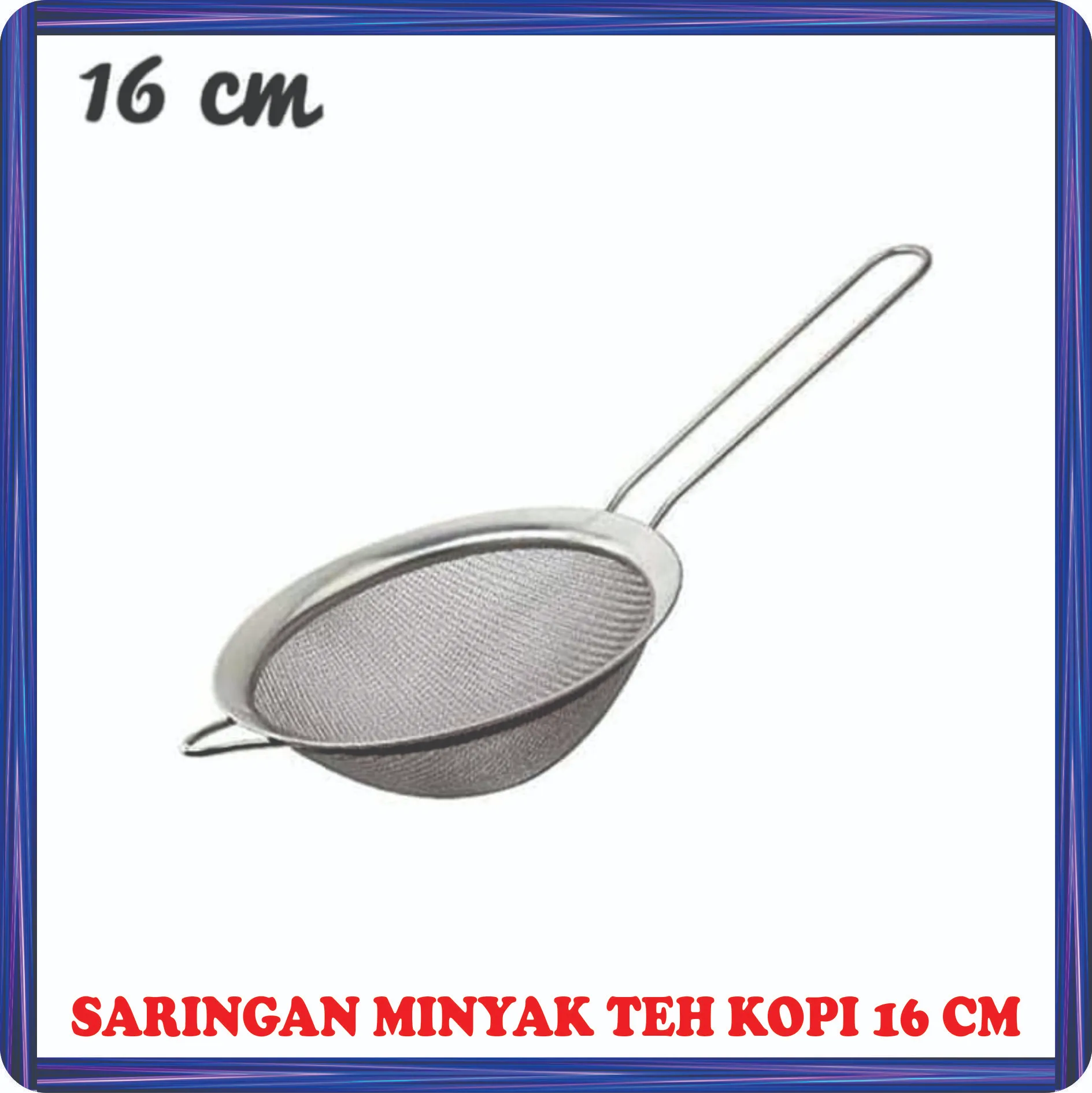 saringan minyak teh kopi 16 cm
