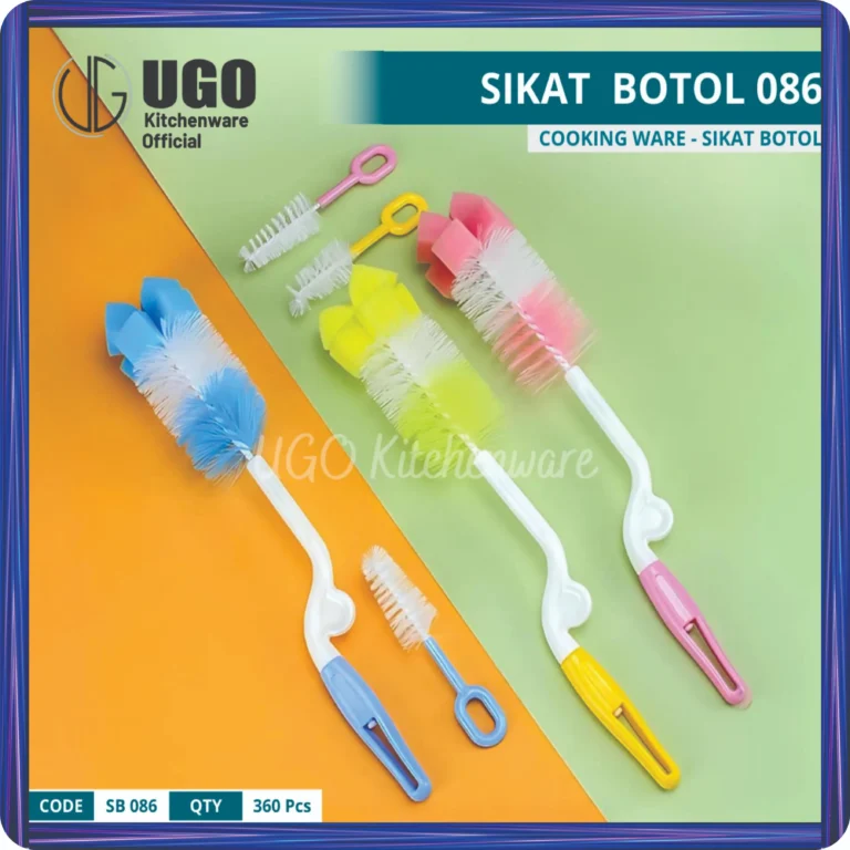 sikat botol 2 in 1 ugo 086