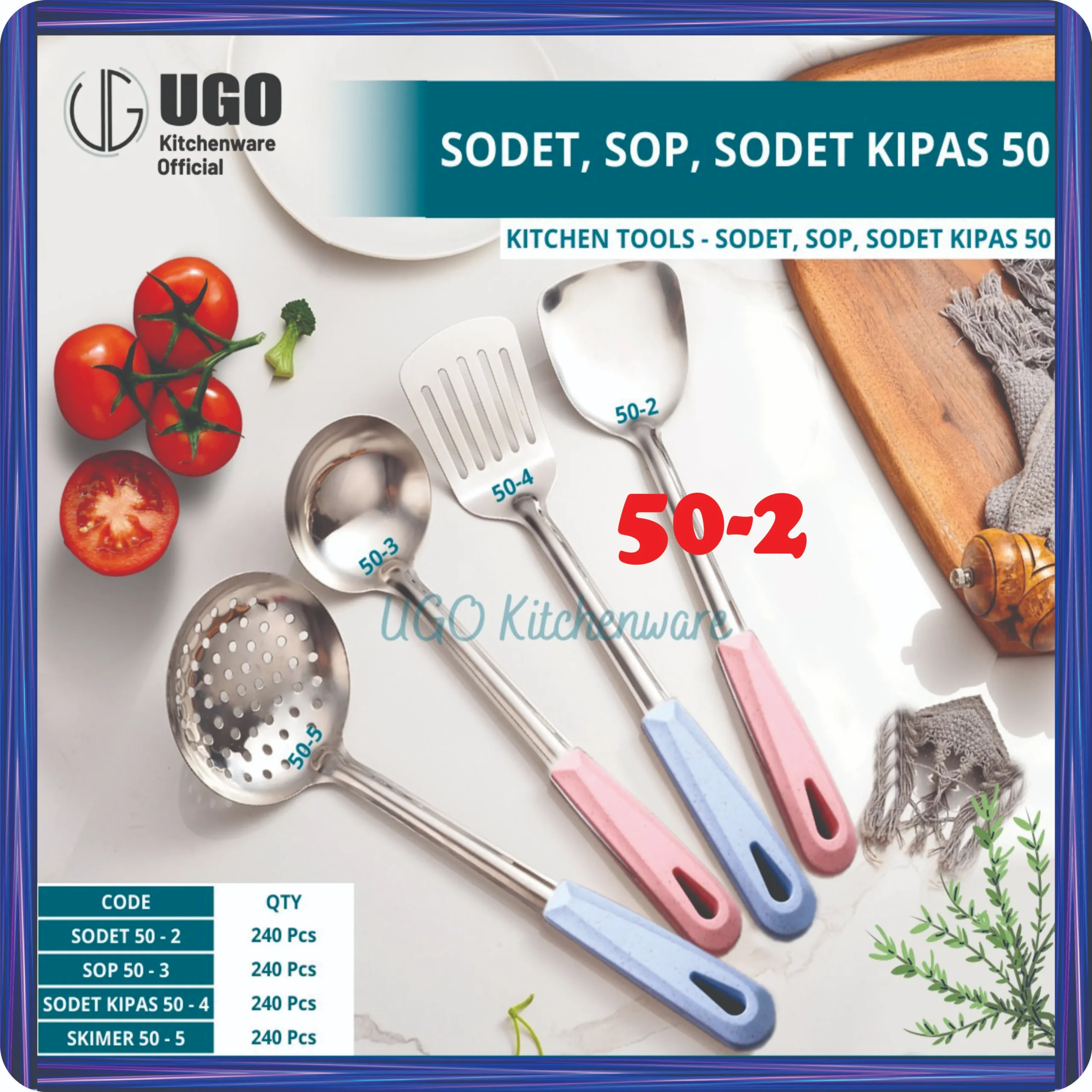 sodet stainless ugo 50 2