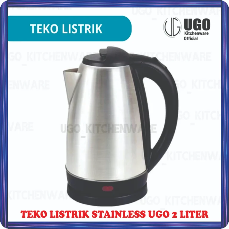 teko listrik stainless ugo 2 liter