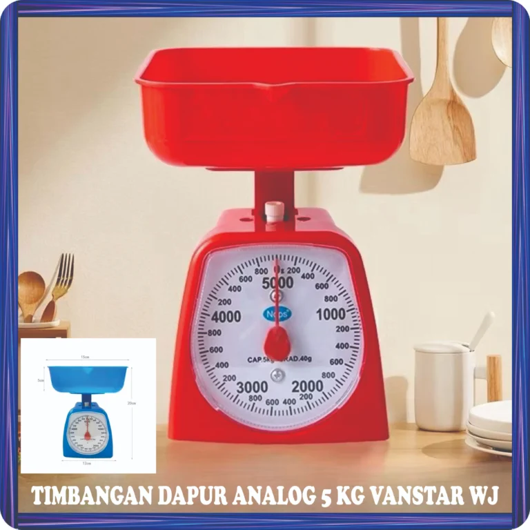 timbangan dapur analog 5 kg vanstar wj