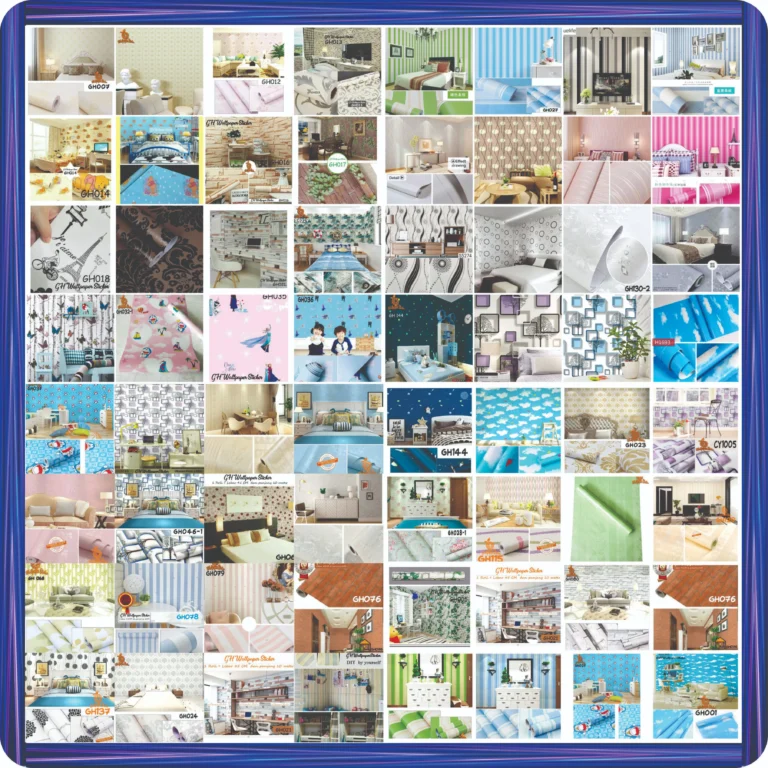 wallpaper 45cm beragam motif