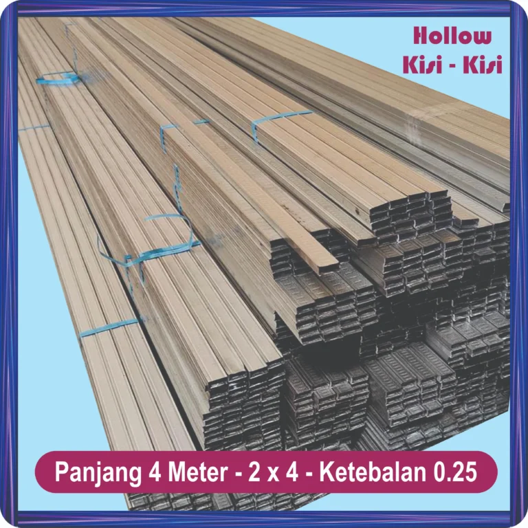 hollow kisi kisi 4 meter 2x4 (0.25)