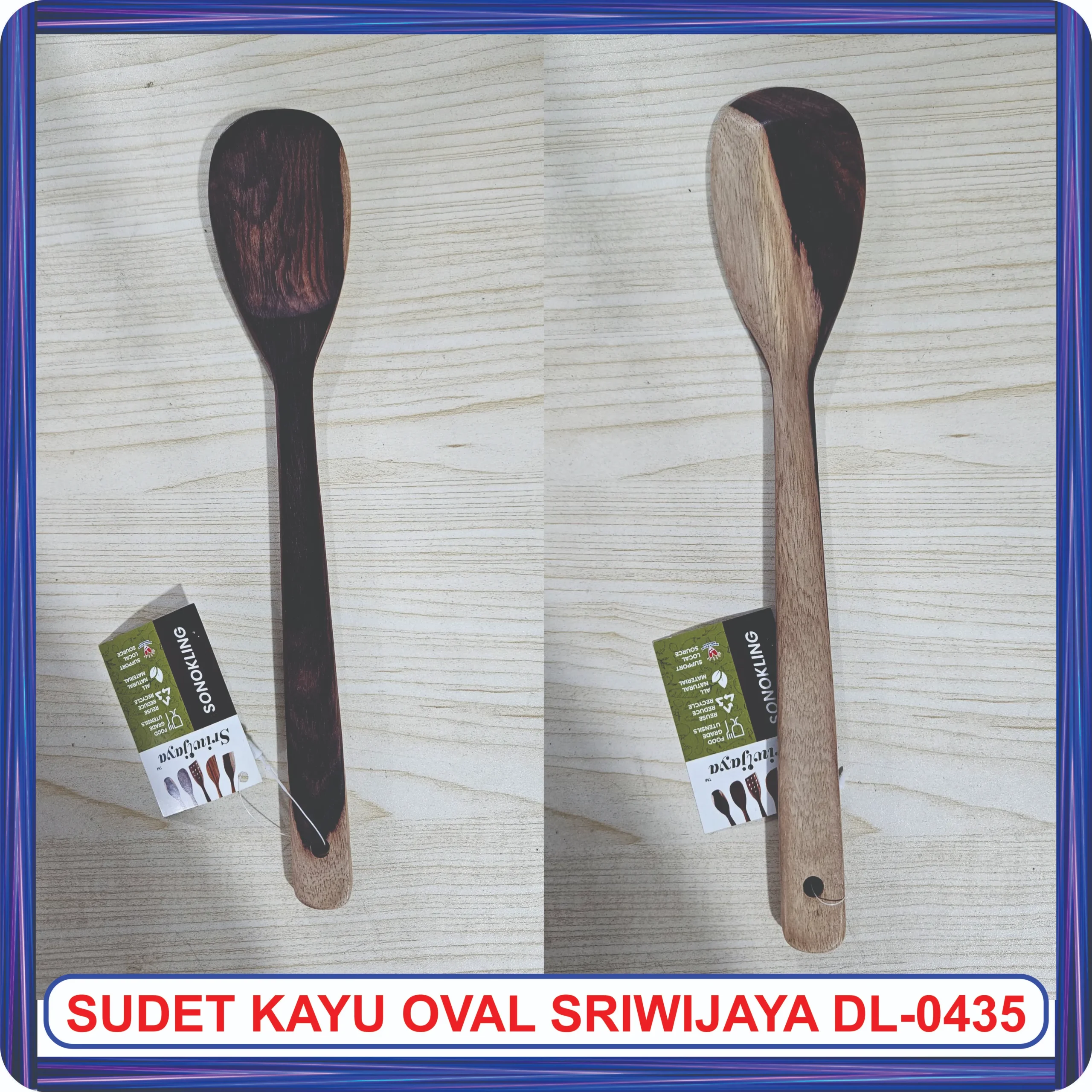sudet kayu oval sriwijaya dl 0435