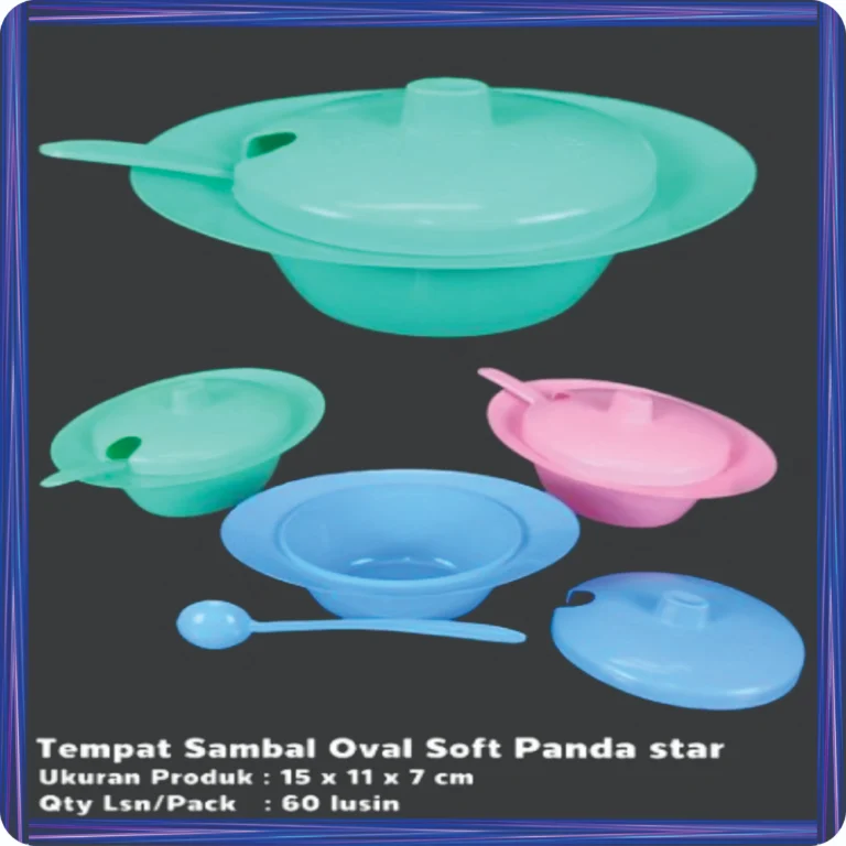 tempat sambal oval soft pandastar