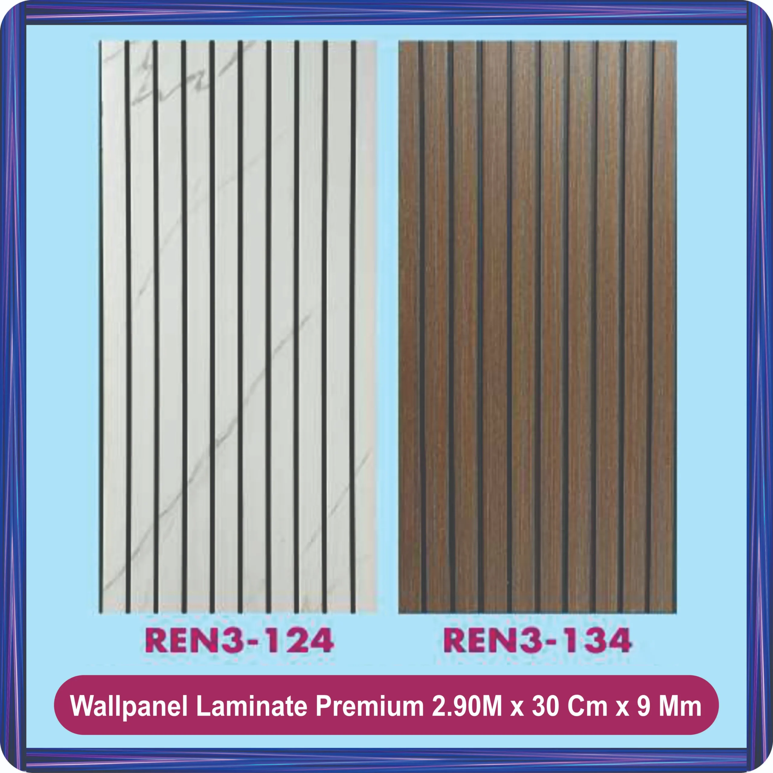 wallpanel laminate premium 2.90 m x 30 cm x 9 mm
