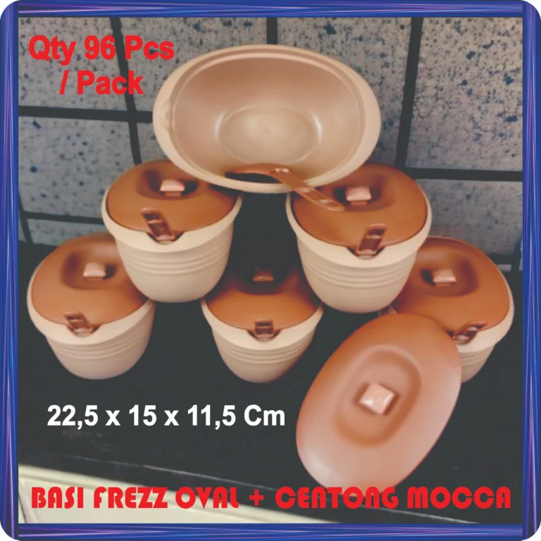 basi frezz oval + centong mocca