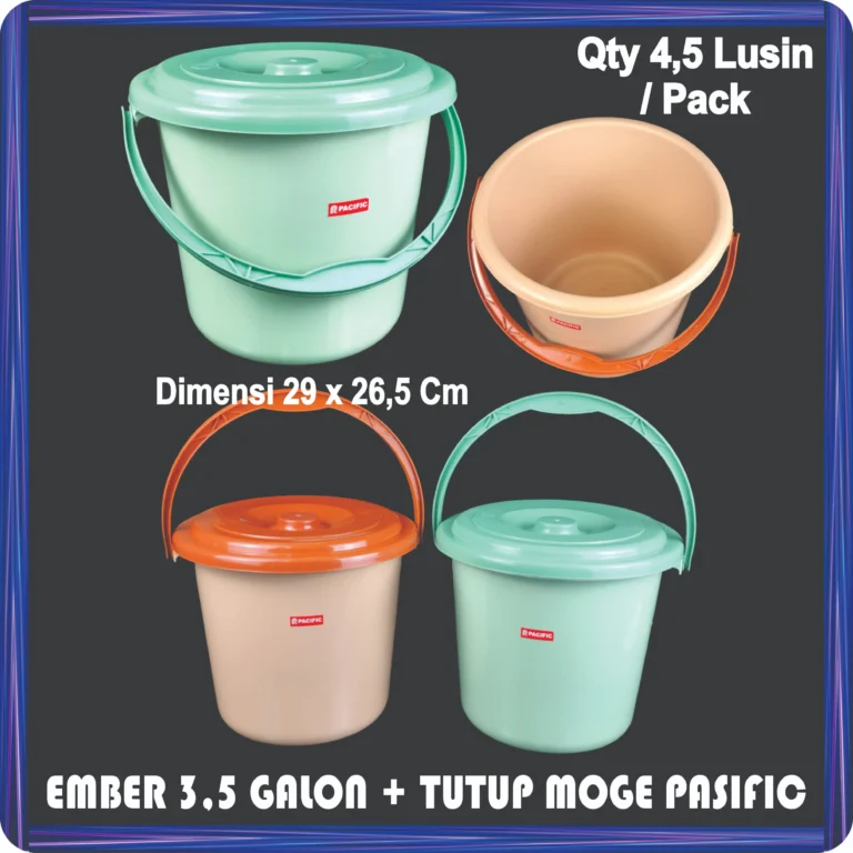ember 3,5 galon + tutup moge pasific