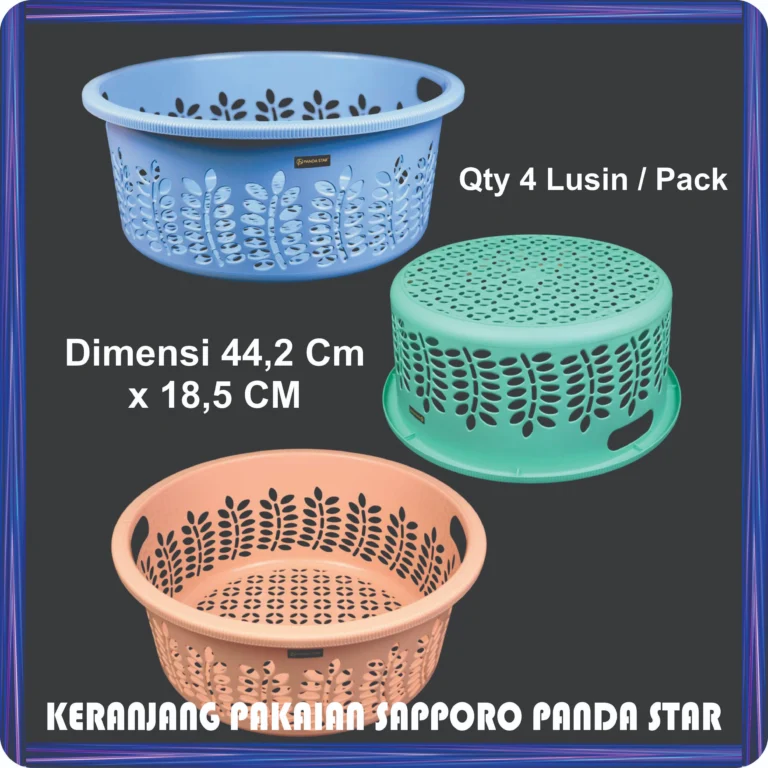 keranjang pakaian sapporo panda star