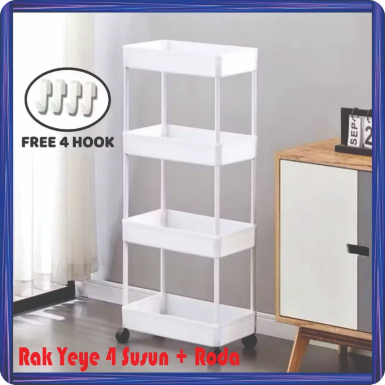 rak yeye 4 susun + roda