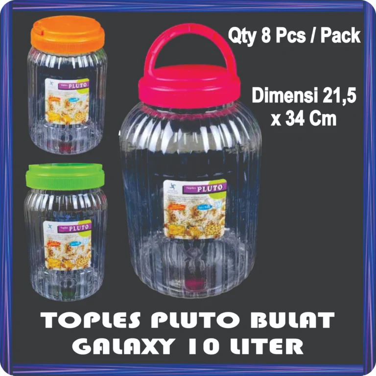 toples pluto bulat galaxy 10 liter