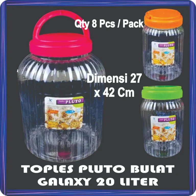 toples pluto bulat galaxy 20 liter