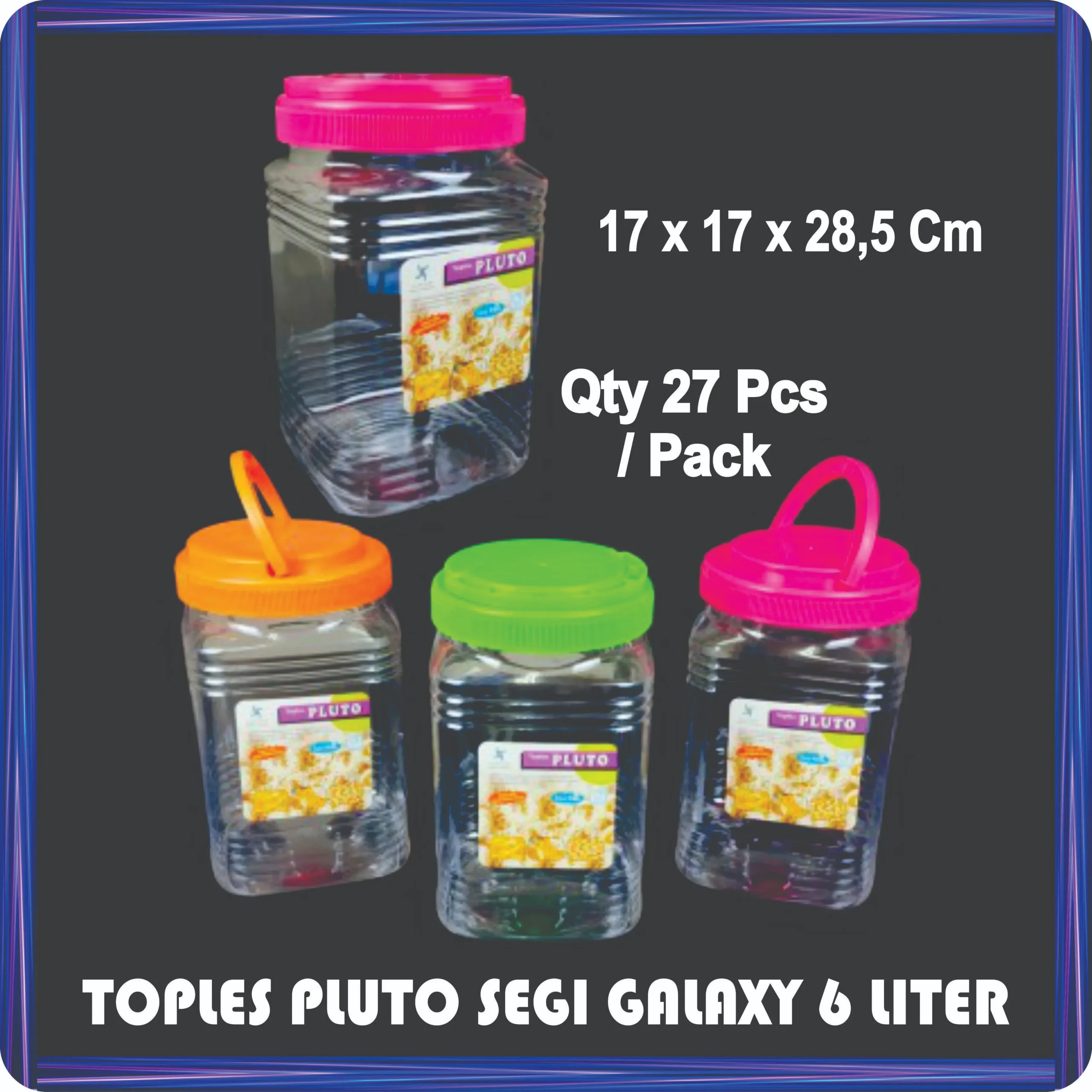 toples pluto segi galaxy 6 liter