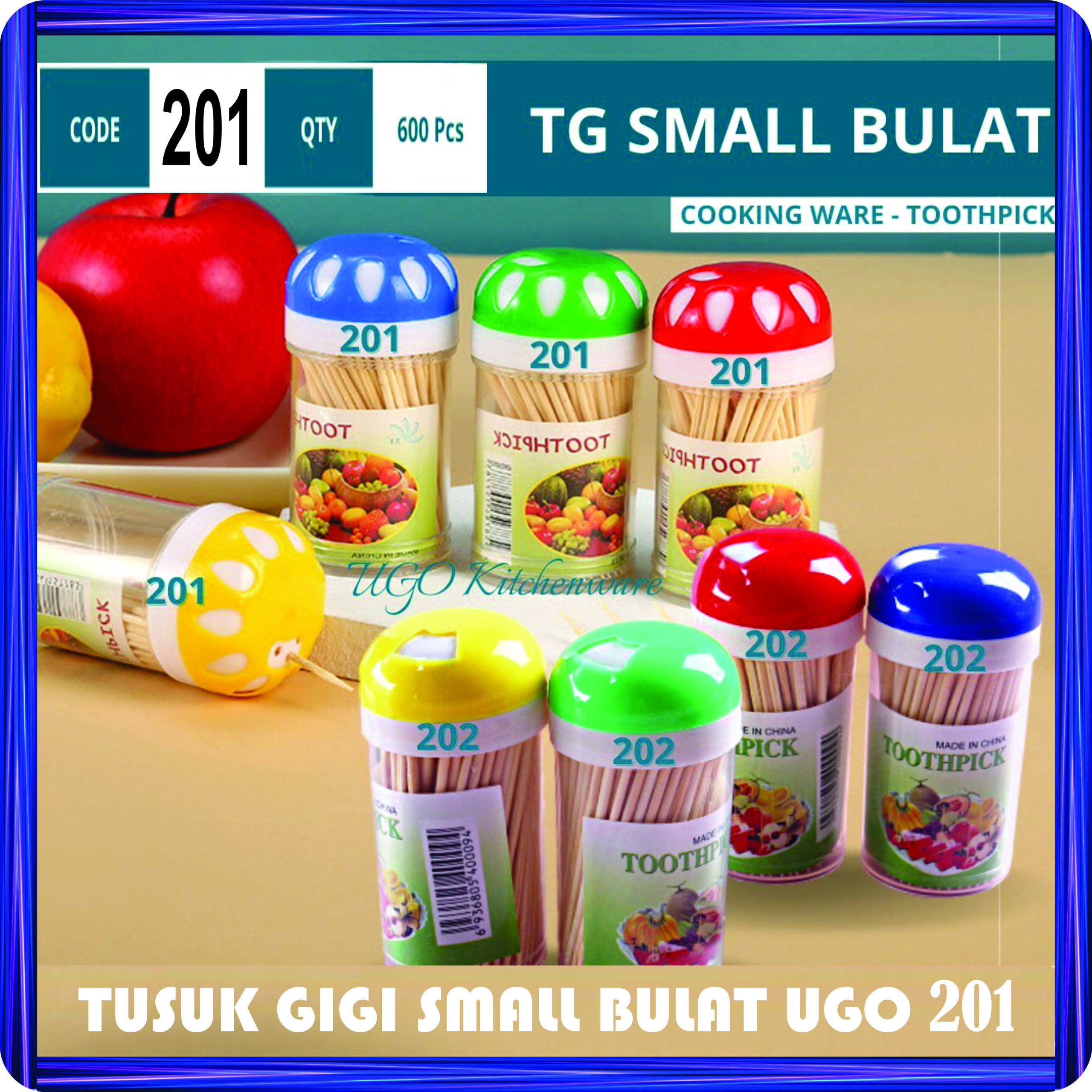 tusuk gigi small bulat ugo 201