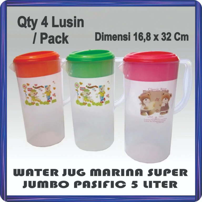 water jug marina super jumbo pasific 5 liter