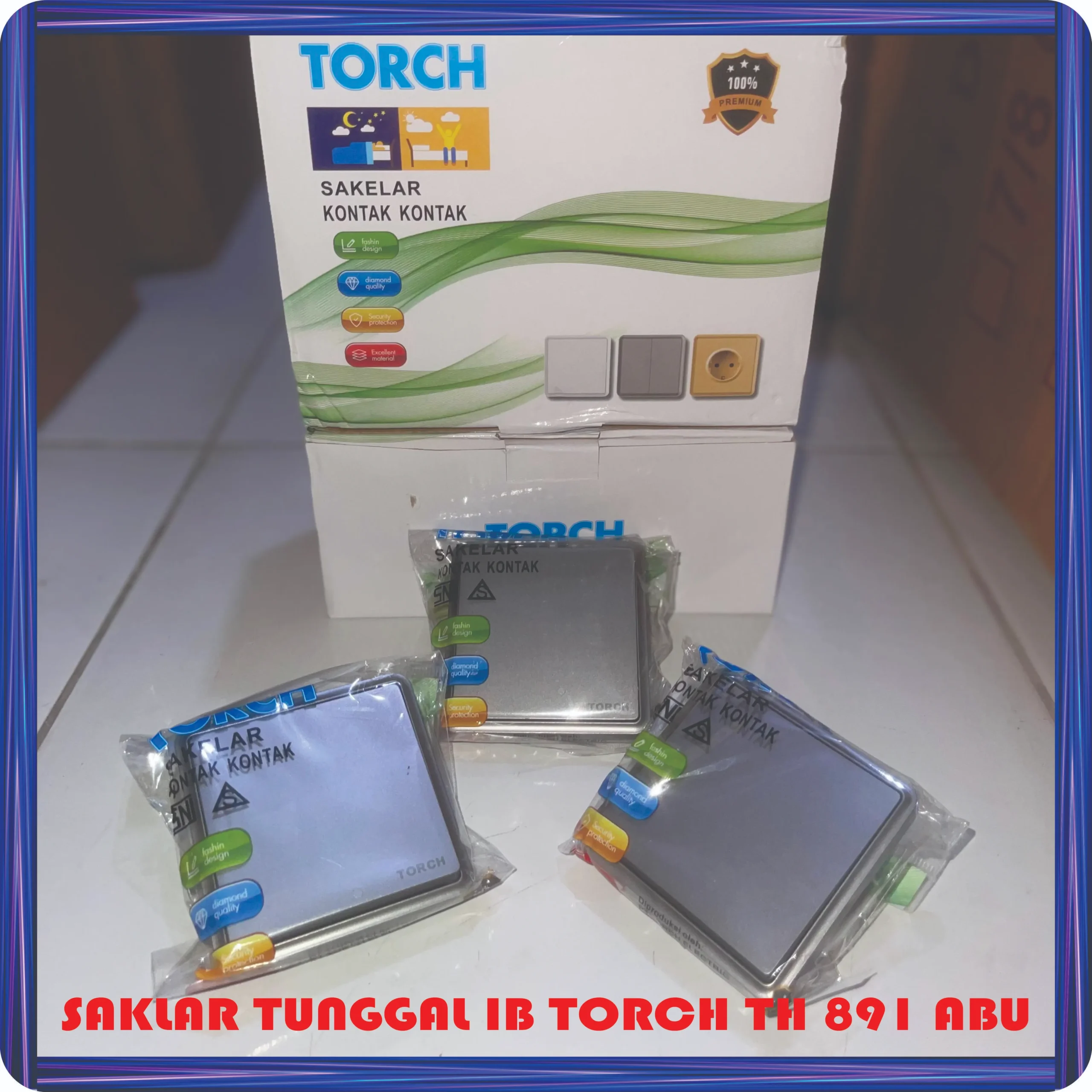 saklar tunggal ib torch th 891 abu