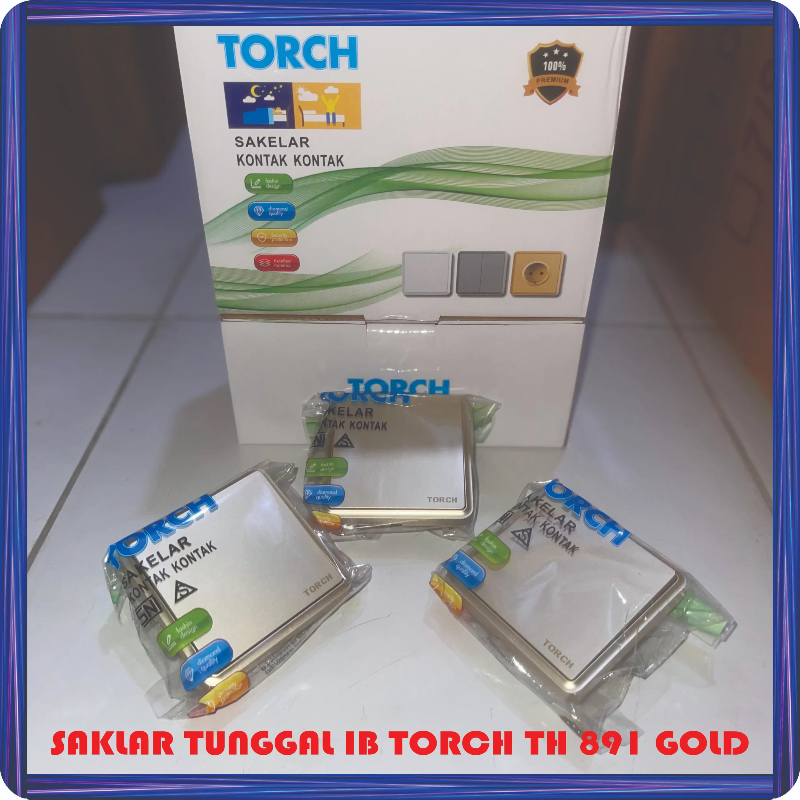 saklar tunggal ib torch th 891 gold