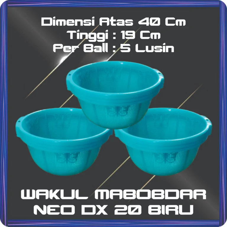 wakul mabobdar neo dx 20 biru