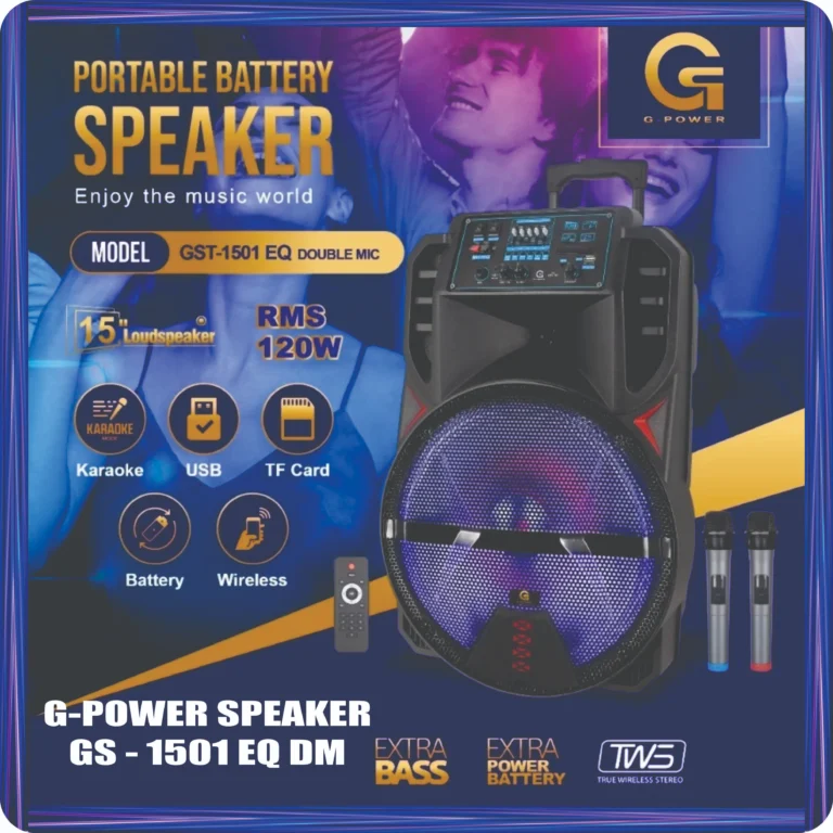 g power speaker gs 1501 eq dm