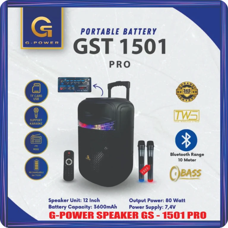g power speaker gs 1501 pro