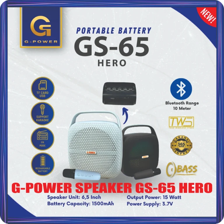 g power speaker gs 65 hero
