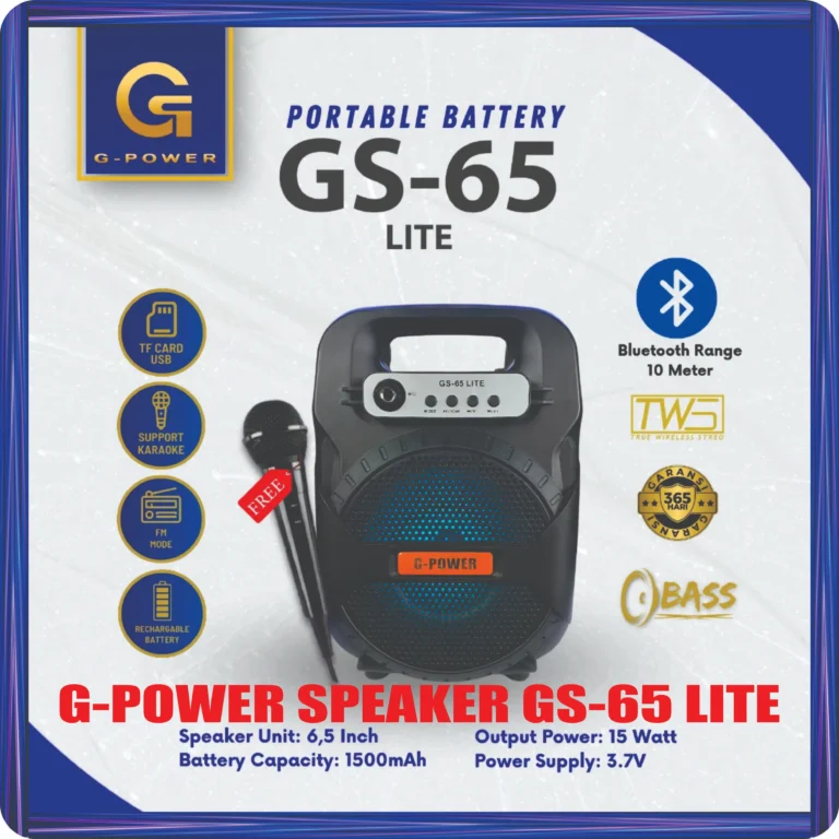 g power speaker gs 65 lite
