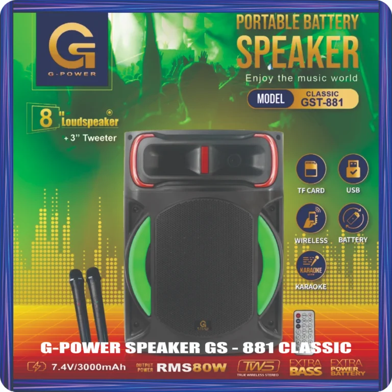 g power speaker gs 881 classic
