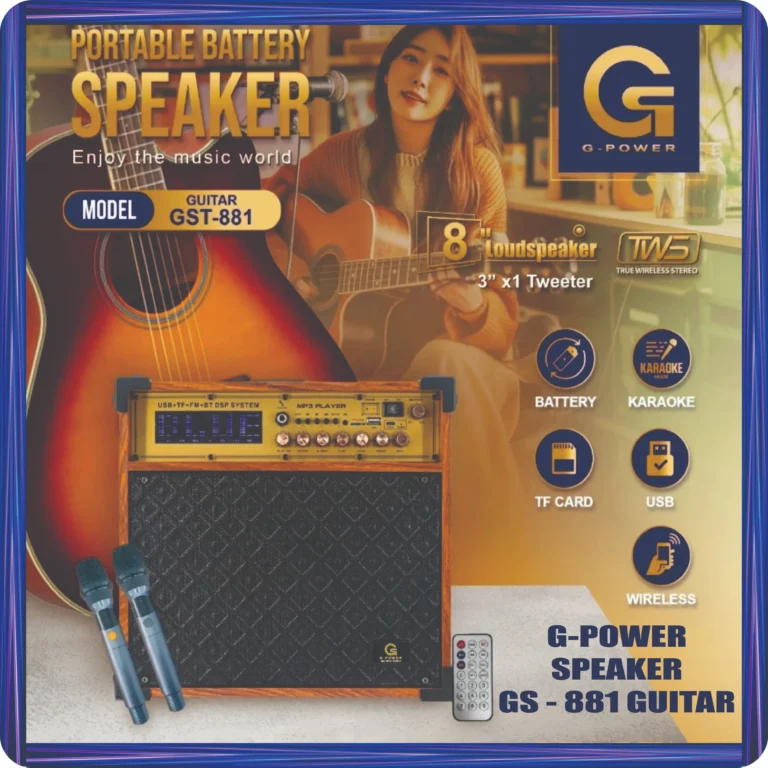 g power speaker gs 881 guitar