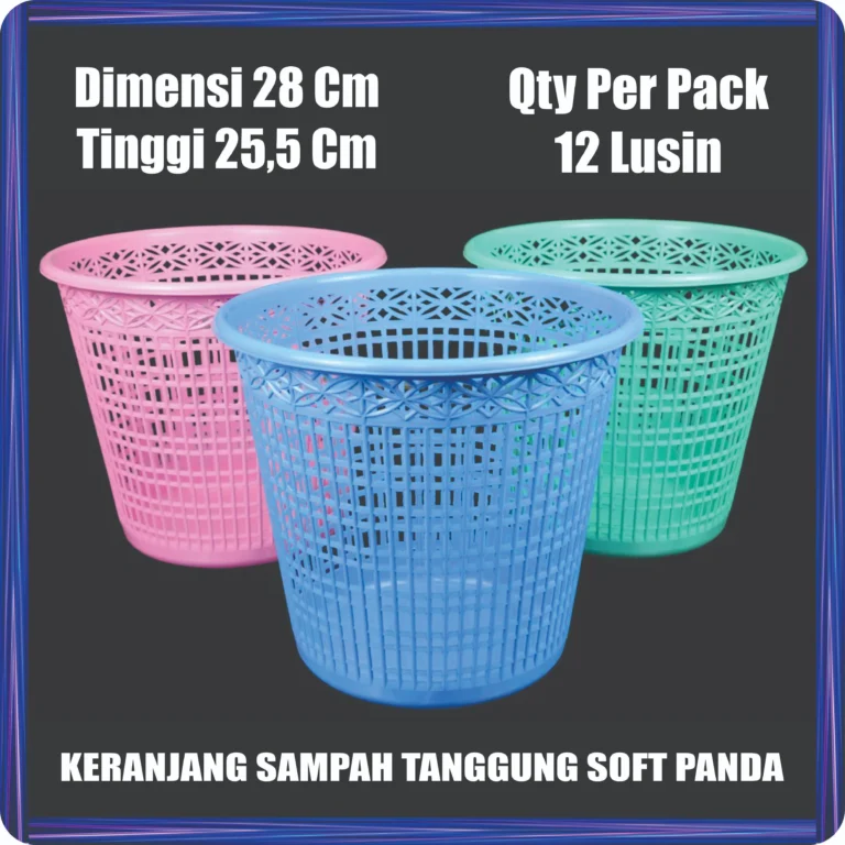 keranjang sampah tanggung soft panda