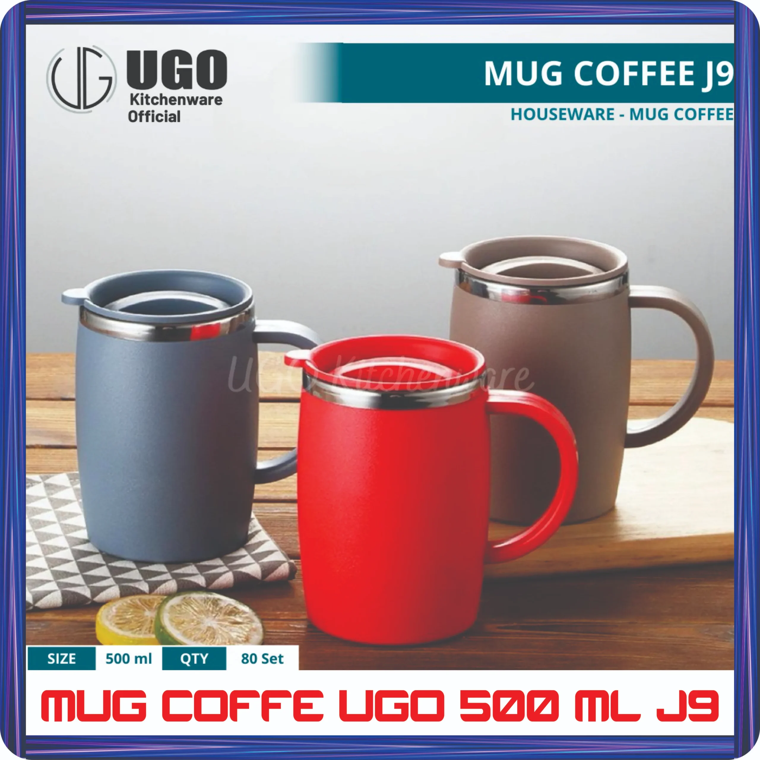 mug coffe ugo 500 ml j9