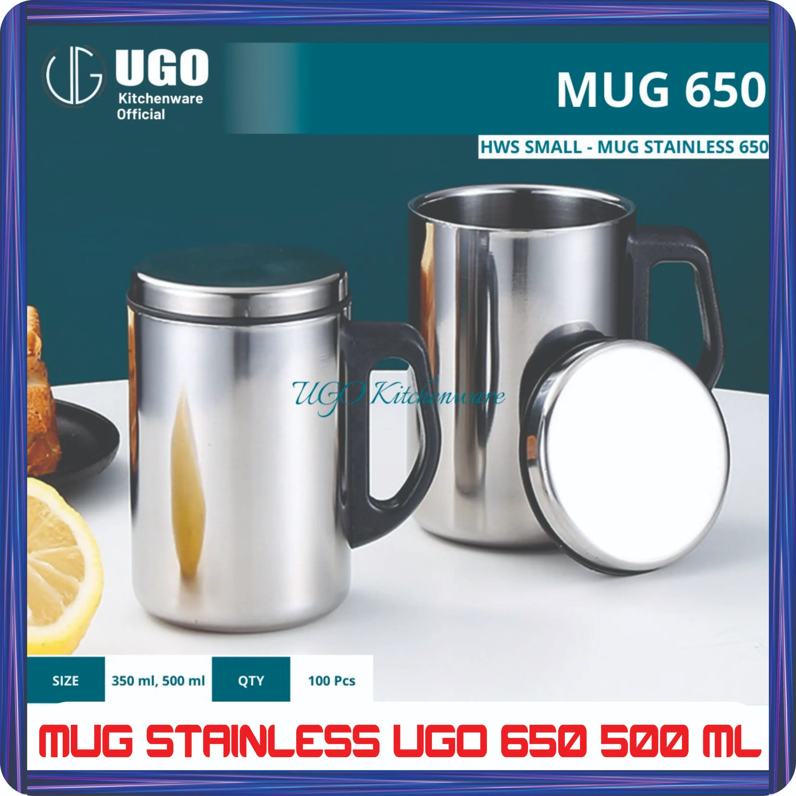 mug stainless ugo 650 500 ml
