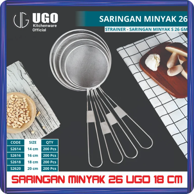 saringan minyak 26 ugo 18 cm