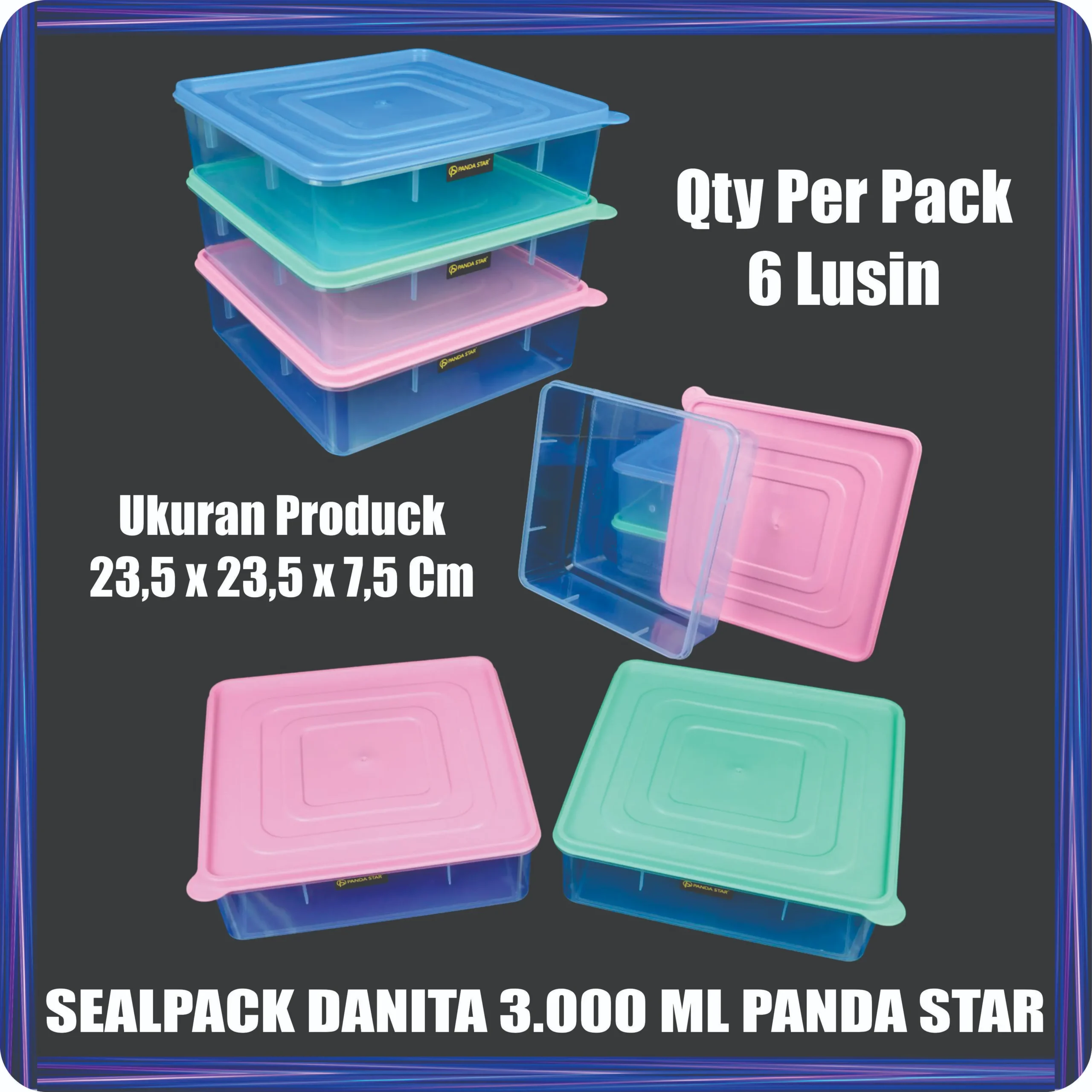 sealpack danita 3.000 ml panda star