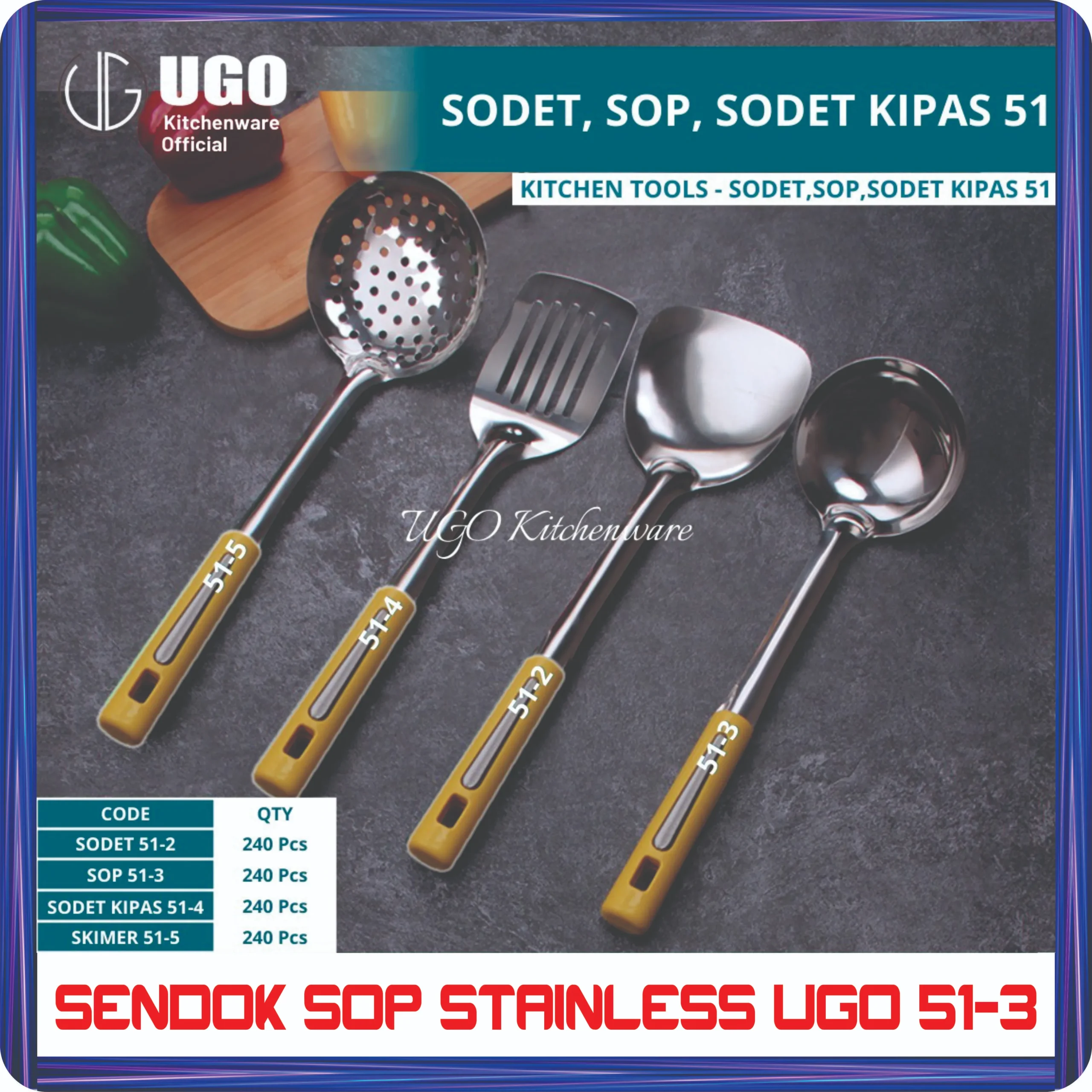 sendok sop stainless ugo 51 3