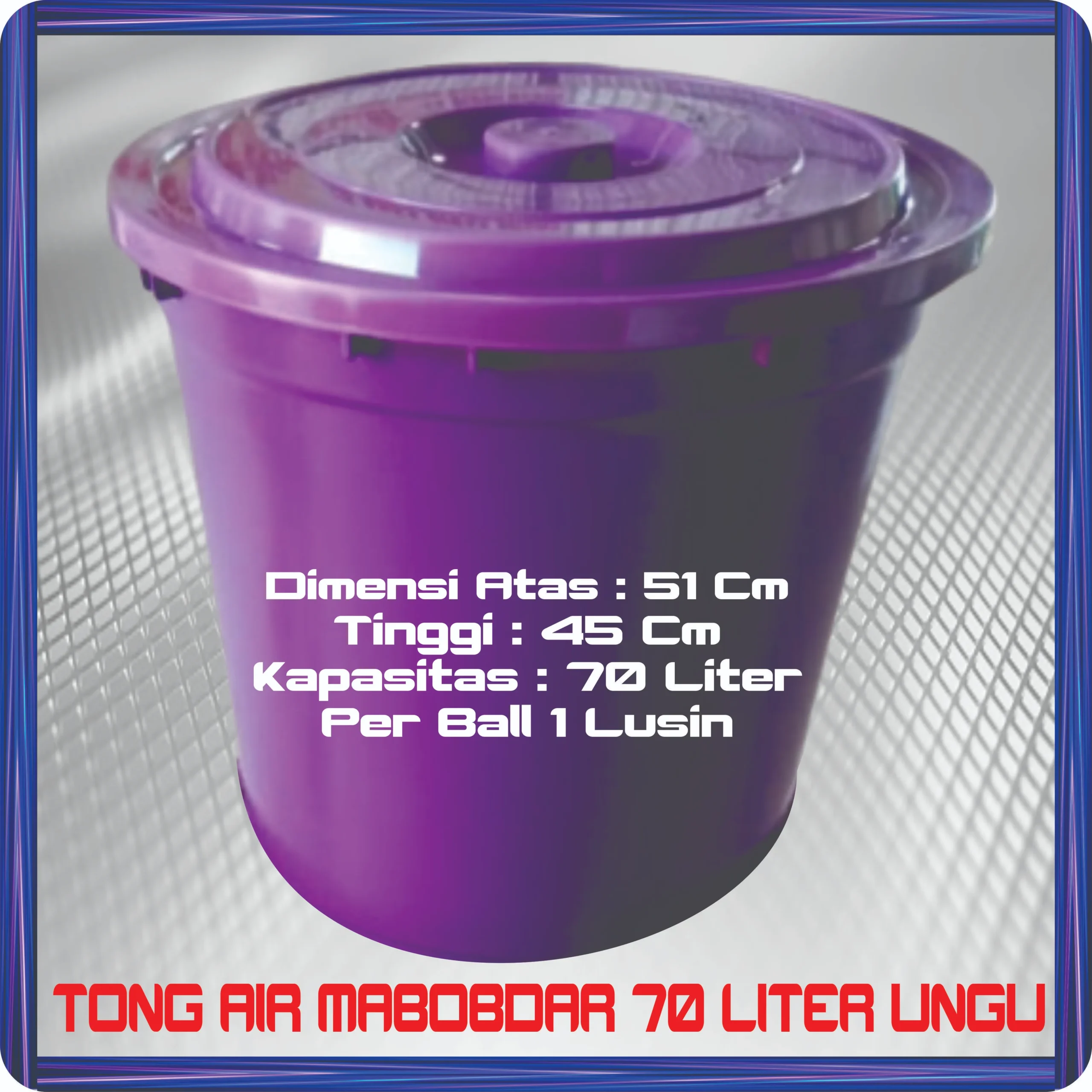 tong air mabobdar 70 liter ungu 1