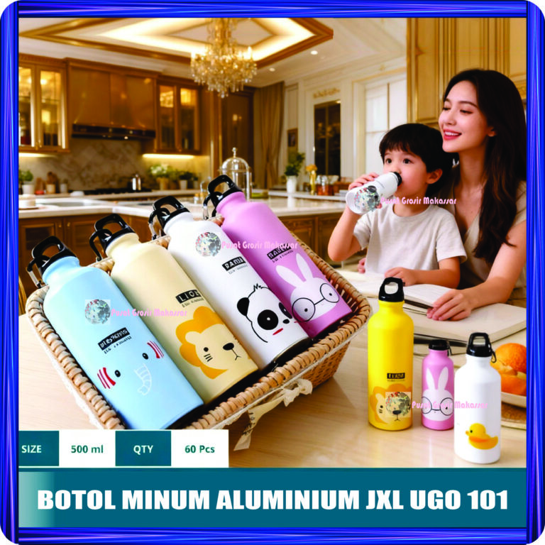 botol minum aluminium jxl ugo 101
