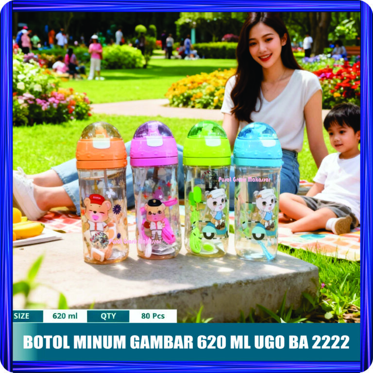 botol minum gambar 620 ml ugo ba 2222
