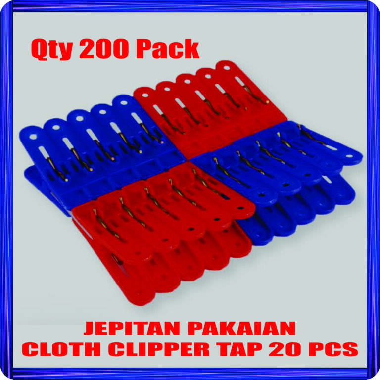 jepitan pakaian cloth clipper tap 20 pcs