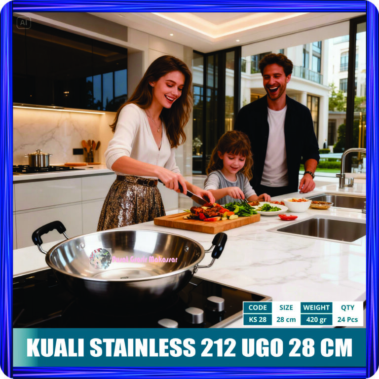 kuali stainless 212 ugo 28 cm