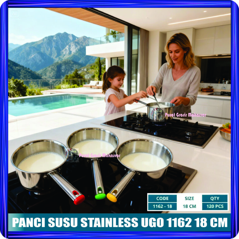panci susu stainless ugo 1162 18 cm