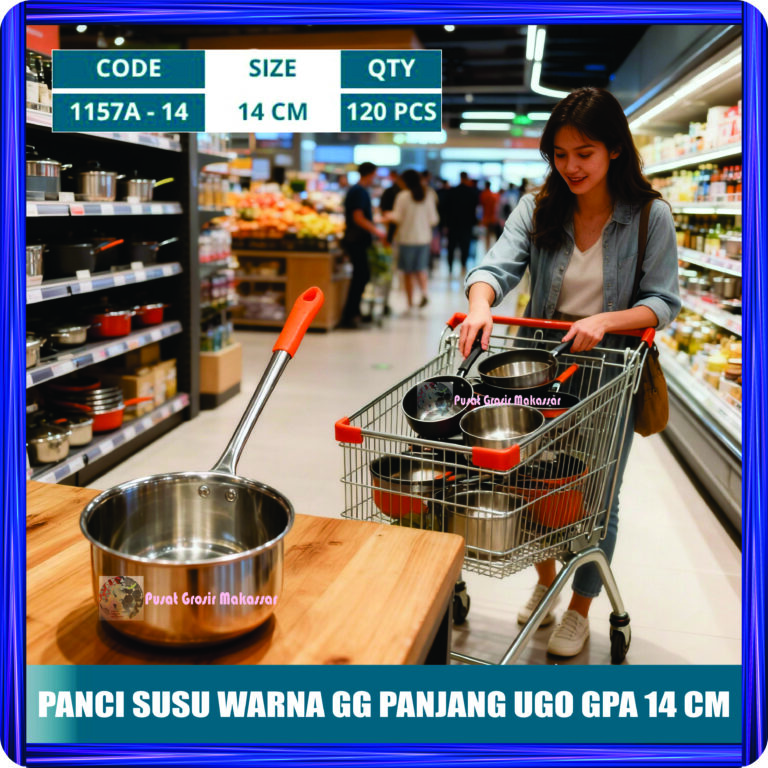 panci susu warna gg panjang ugo gpa 14 cm