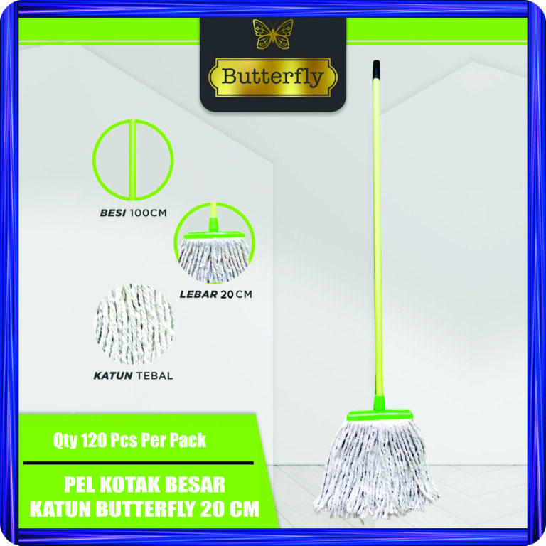 pel kotak besar katun butterfly 20 cm