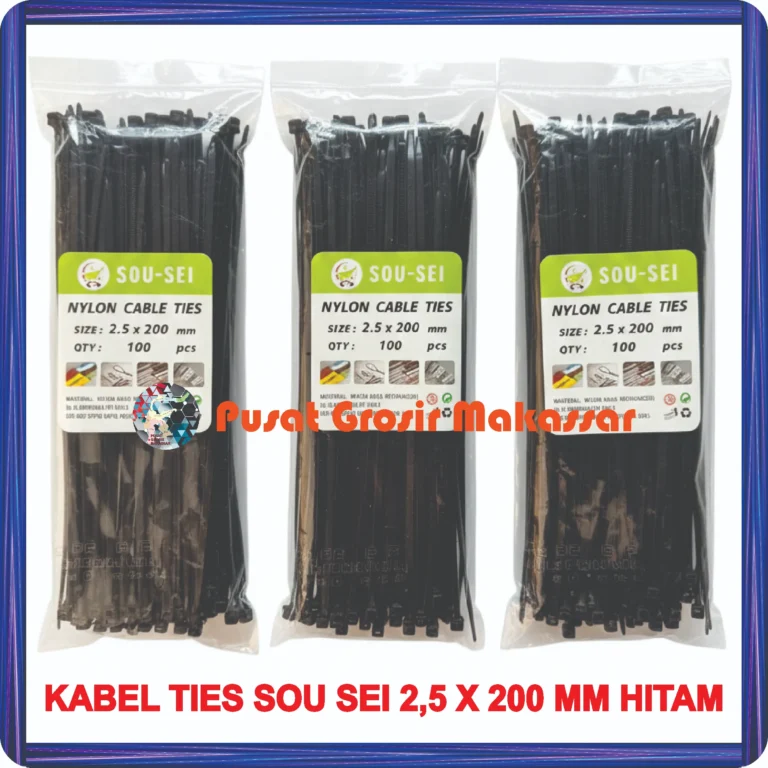 kabel ties sou sei 2,5 x 200 mm hitam